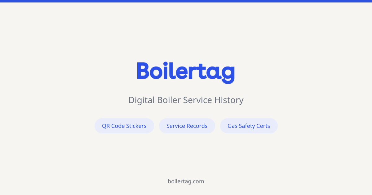 BoilerTag - Digital Boiler Service History